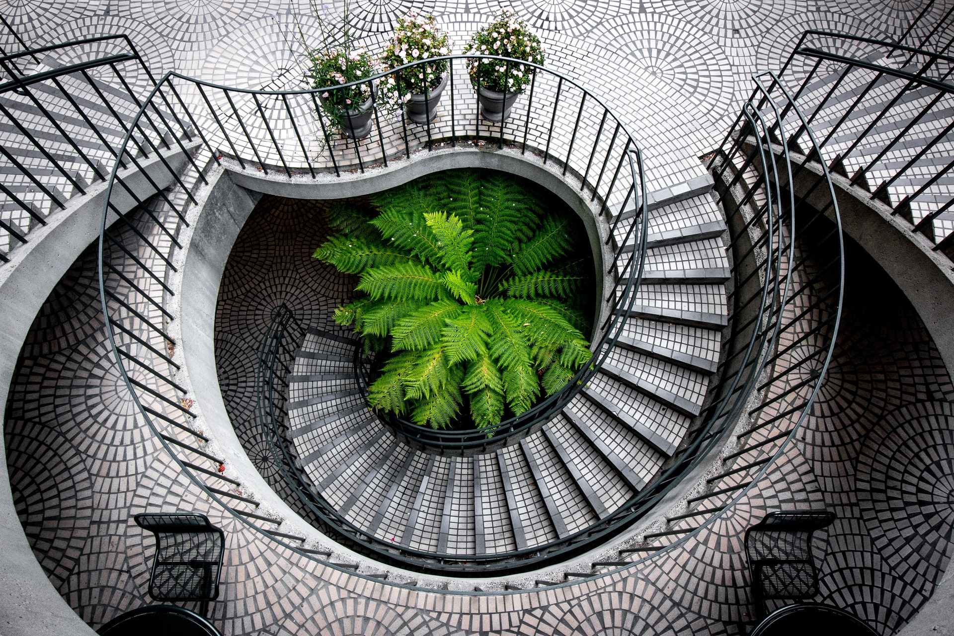 A Beautiful Stairs Design Holds Things Together