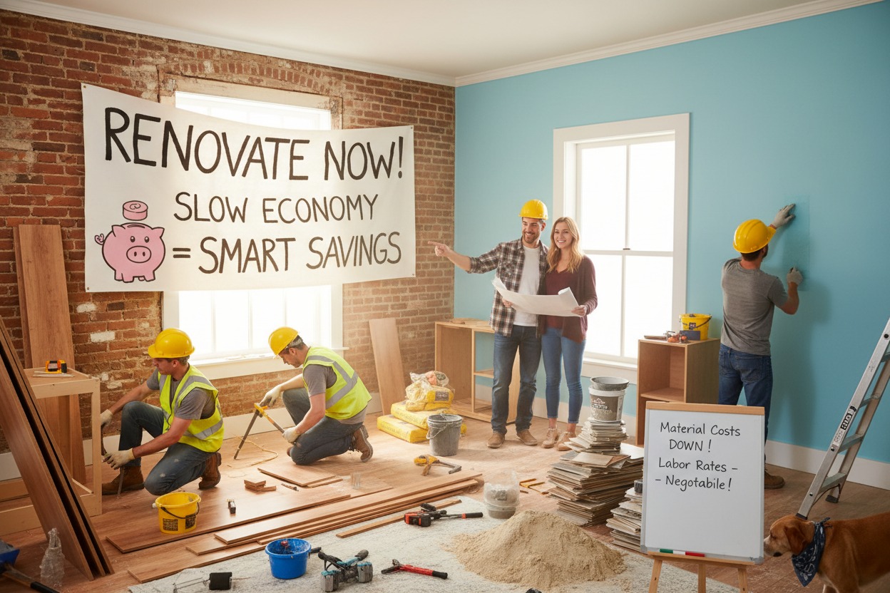 Renovating your home when the economy is slow!
