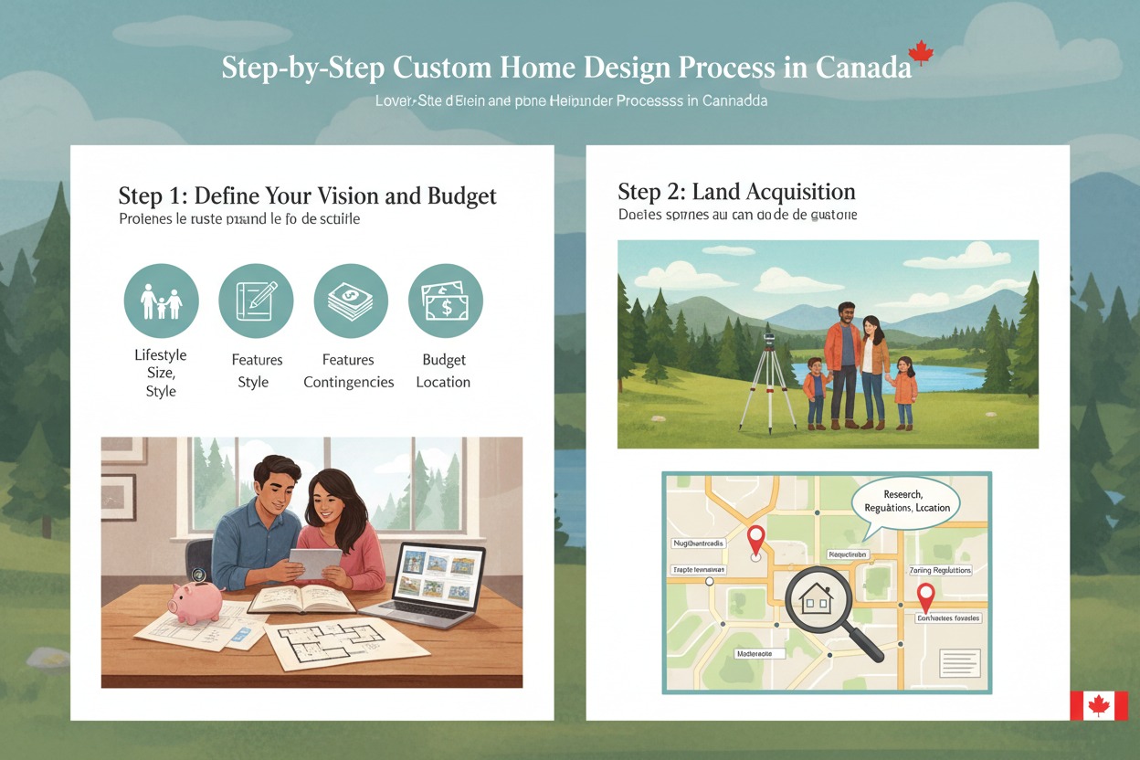 Step-by-Step Custom Home Design Process in Canada